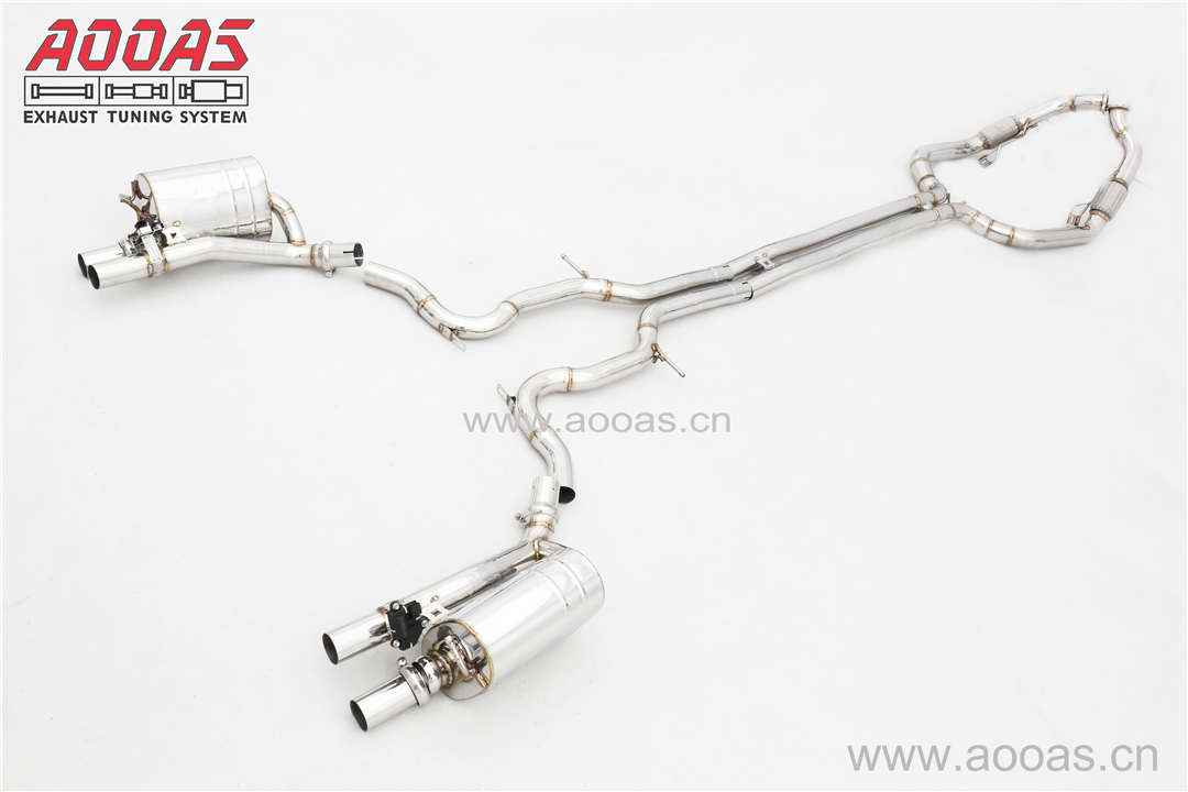 Porsche Panamera 971 2.9T All SS304 / Front Pipe + All SS304 / Valvetronic Catback System